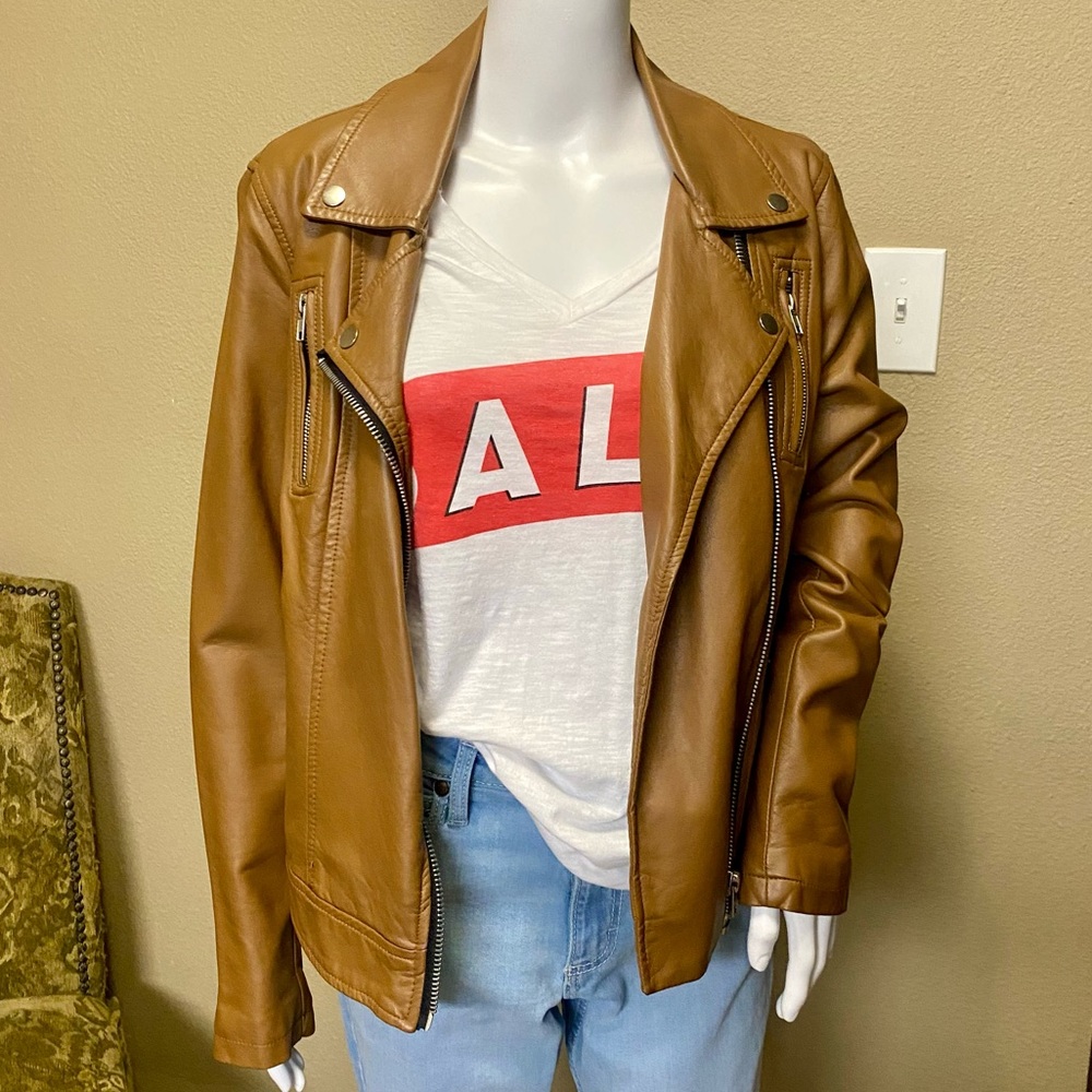 Forever 21 Faux Leather Moto Jacket